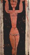 Amedeo Modigliani, Stehende Karyatide